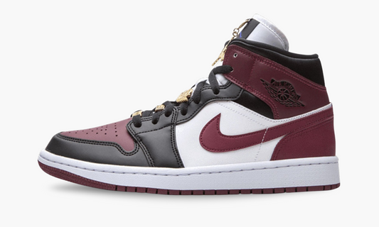 Air Jordan 1 Mid SE Black Dark Beetroot