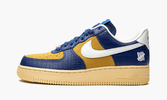 Nike Air Force 1 Low SP Undefeated 5 On It Blue Yellow Croc