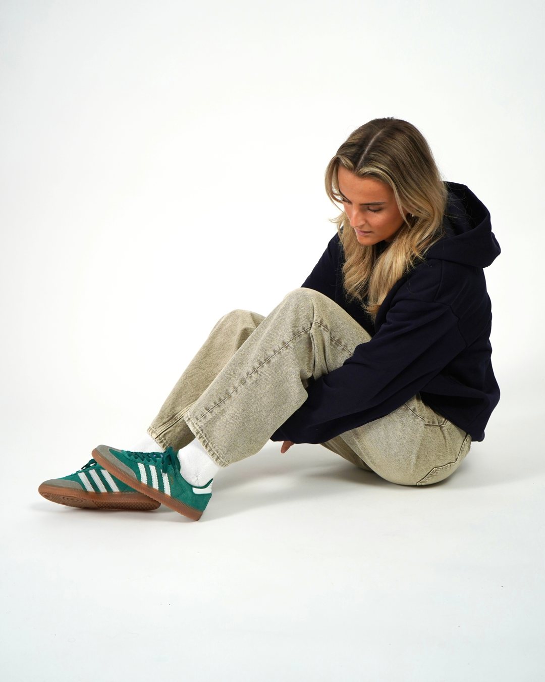 Adidas Samba OG Collegiate Green Gum Grey Toe