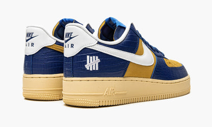 Nike Air Force 1 Low SP Undefeated 5 On It Blue Yellow Croc